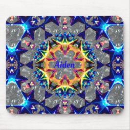 AIDEN ~ Helder 3D-patroon ~ Muismat