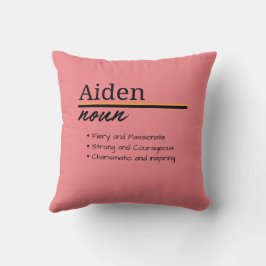 Aiden, jongen gepersonaliseerde naam definitie kussen