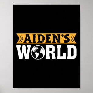 Aidenacesleger strijd tegen kanker Aiden's wereld  Poster