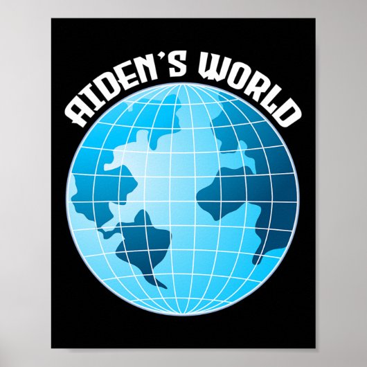 Aidenacesleger strijd tegen kanker Aiden's wereld Poster (Voorkant)