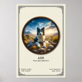 Aidi Zoologie Serie Poster (Voorkant)