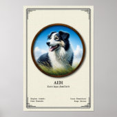 Aidi Zoölogie Serie Poster (Voorkant)