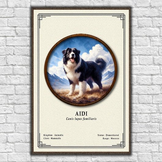 Aidi Zoologie Serie Poster