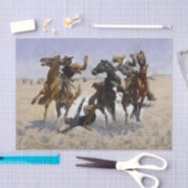 Aiding a Comrade by Frederic Remington Tissuepapier (Craft)