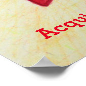 AIDS Awareness Ribbon Red Angel Custom Art Posters (Hoek)