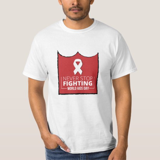 Aids day T-shirts design (Voorkant)