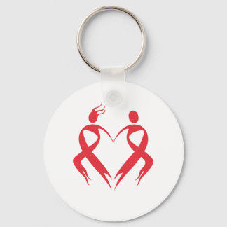 AIDS Embleem Sleutelhanger
