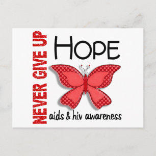 AIDS geeft hopvlinder nooit op 4.1 Briefkaart