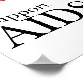 AIDS/HIV-boom Poster (Hoek)