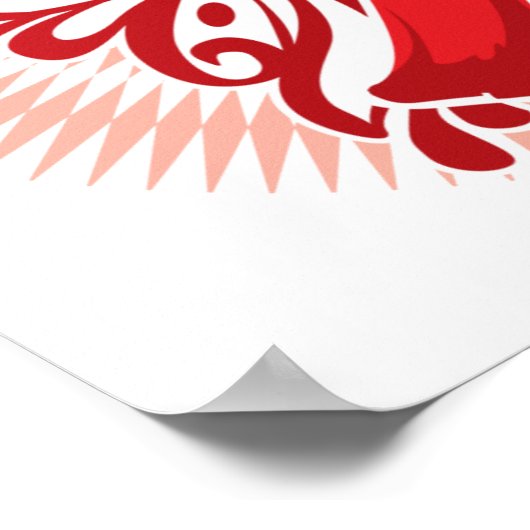 AIDS/HIV Butterfly 3 Poster (Hoek)