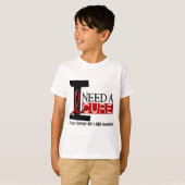 AIDS / HIV IK HEB EEN CURE 1 NODIG T-SHIRT (Voorkant volledig)