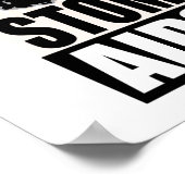 AIDS/HIV uitputten Poster (Hoek)