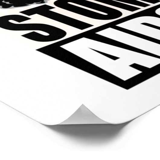 AIDS/HIV uitputten Poster (Hoek)