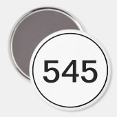 AIDS/LifeCycle 545 Mile fietstocht auto magneet (Voorkant / Achterkant)