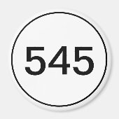 AIDS/LifeCycle 545 Mile fietstocht auto magneet (Voorkant)