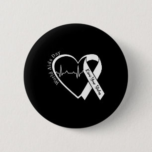 AIDS Support Red Ribbon Wereld Aids Dag HIV Aids A Ronde Button 5,7 Cm