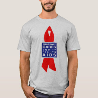 AIDS via de Broadway Cares T-shirt