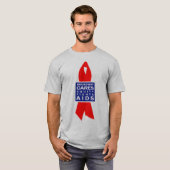 AIDS via de Broadway Cares T-shirt (Voorkant volledig)