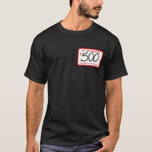 AIE-lid 500 T-Shirt-variant 2 T-shirt (Voorkant)