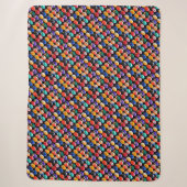 Aightball The Colors, Lge Sherpa Blanket Deken (Voorkant)