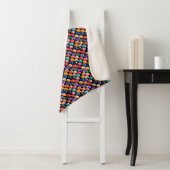 Aightball The Colors, Lge Sherpa Blanket Deken (In situ)