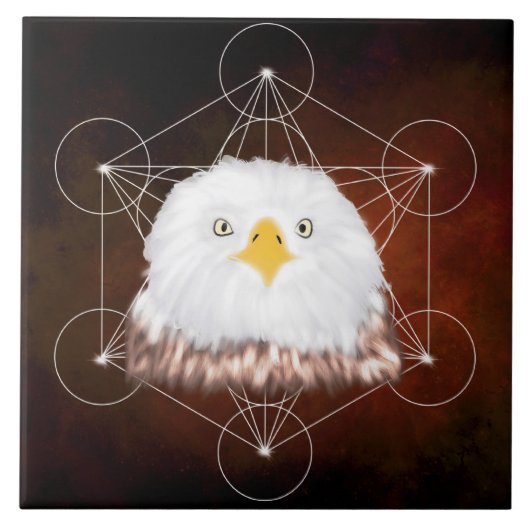 aigle metatron tegeltje (Voorkant)