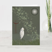 Aigrette ook kaart (Voorkant)