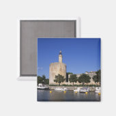 Aigues Mortes, Rhone en Sete Canal, Gard, Magneet (Voorkant / Achterkant)