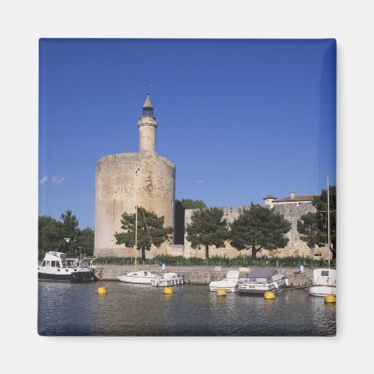 Aigues Mortes, Rhone en Sete Canal, Gard, Magneet (Voorkant)