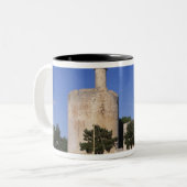 Aigues Mortes, Rhone en Sete Canal, Gard, Tweekleurige Koffiemok (Voorkant links)