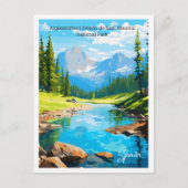 Aigüestortes i Estany de Sant Maurici Spanje reize Briefkaart (Voorkant)