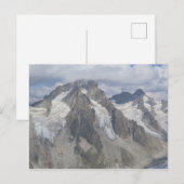 Aiguille d'Argentiere Franse Alpen Briefkaart (Voorkant / Achterkant)
