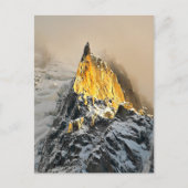 Aiguille des Deux Aigles Sunrise, Chamonix Briefkaart (Voorkant)