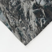 Aiguille des Deux Aigles Sunrise, Chamonix Fleece Deken (Hoek)