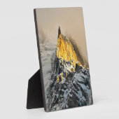 Aiguille des Deux Aigles Sunrise, Chamonix Fotoplaat (Zijkant)