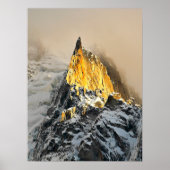 Aiguille des Deux Aigles Sunrise, Chamonix Poster (Voorkant)