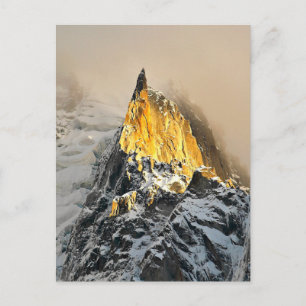 Aiguille des Deux Aigles zonsopgang, Chamonix Briefkaart