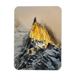Aiguille des Deux Aigles zonsopgang, Chamonix Magneet