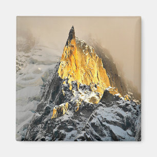 Aiguille des Deux Aigles zonsopgang, Chamonix Magneet