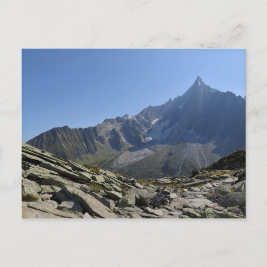 Aiguille du Dru Franse Alpen Briefkaart (Voorkant)