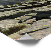 Aiguille du Dru Franse Alpen Poster (Hoek)