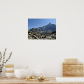 Aiguille du Dru Franse Alpen Poster (Keuken)