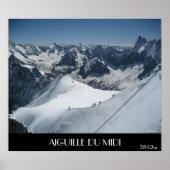 AIGUILLE DU MIDI, 3842 m Poster (Voorkant)