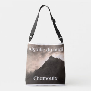 Aiguille du Midi, de Berg van Mont Blanc Crossbody Tas