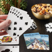 Aiguille du Midi Frankrijk Pokerkaarten (Insitu)