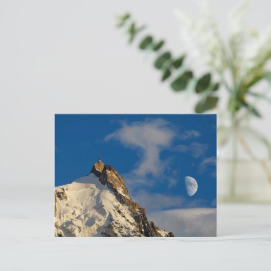 Aiguille du Midi | Franse Alpen Frankrijk Briefkaart (Staand voorkant)