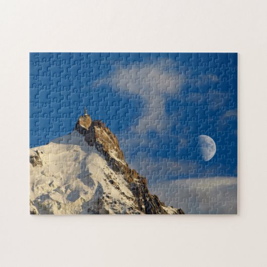 Aiguille du Midi | Franse Alpen Frankrijk Legpuzzel (Horizontaal)