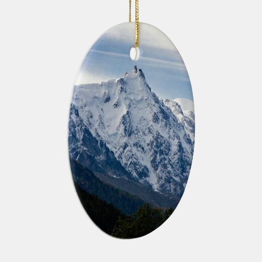 Aiguille du Midi Keramisch Ornament (Rechts)