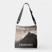 Aiguille du Midi, Mont Blanc Mountain Crossbody Tas (Voorkant)