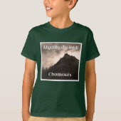 Aiguille du Midi, Mont Blanc Mountain T-shirt (Voorkant)